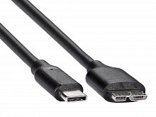 Кабель соединительный USB3.0 Type-c to Micro B,5Gbps 0.3m медь Telecom <TUS713-0.3m> (1/300) (TUS713-0.3M)