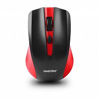 Беспроводная мышь Smart Buy ONE 352, красный/черный (1/60) (SBM-352AG-RK)
