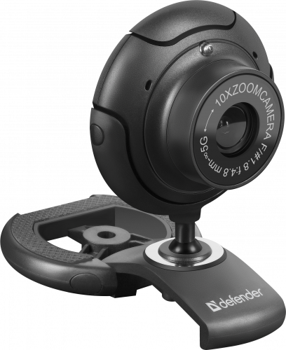 Веб-камера DEFENDER C-2525HD, 2 Мп., USB 2.0, встроен. Микрофон, черный (1/50) (63252) фото 4
