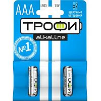 Элемент питания Трофи LR03-2BL ENERGY POWER Alkaline (40/480/23040) (C0034929)