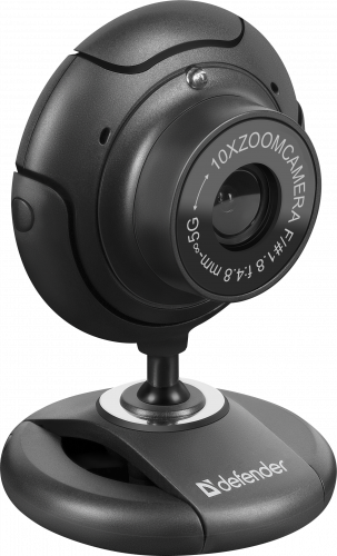 Веб-камера DEFENDER C-2525HD, 2 Мп., USB 2.0, встроен. Микрофон, черный (1/50) (63252) фото 2