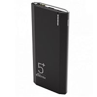 Мобильный аккумулятор ЗУ RITMIX RPB-5002 Black, Li-pol, 5000mAh, 2.1A, 1x USB, 1xMicro USB, 1xType-C (1/40) (80000557)