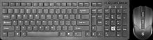 Комплект беспроводной Клавиатура + Мышь DEFENDER C-775 Columbia, USB, черная (1/20) (45775)