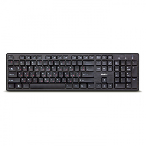 Клавиатура беспроводная SVEN KB-E5800W, черная (1/20) (SV-017026)