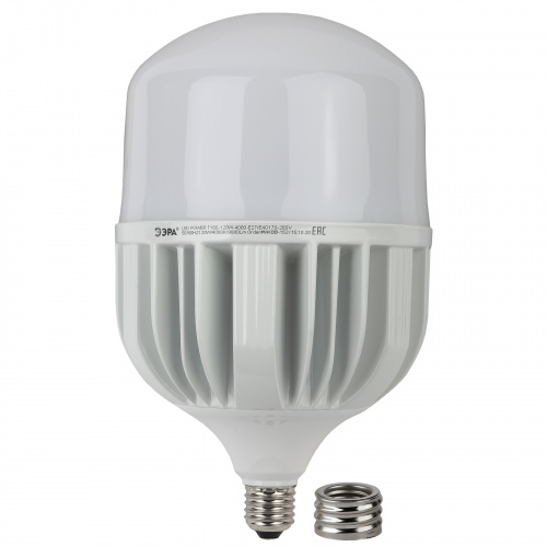 Лампа светодиодная ЭРА STD LED POWER T160-120W-4000-E27/E40 E27 / E40 120Вт колокол нейтральный белый свет (1/6) (Б0051793)