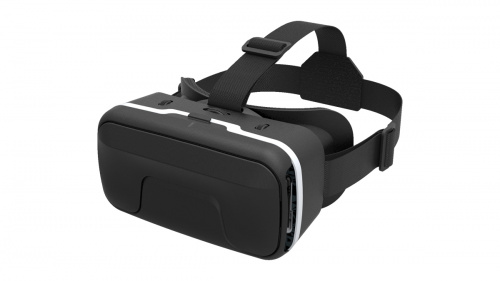 VR-очки RITMIX RVR-200, для AR-приложений, VR-игр и 3D-фильмов, линзы 40мм, угол обзора 100°, держатель до 80 мм (1/30) (80001279)