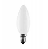Лампа FAVOR накаливания B36 свеча 60Вт E14 230В матовая (1/100) (Б0045893)