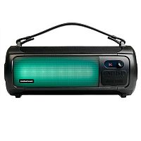 Портативная акустика Nakatomi FS-30 BLACK, 1.0, 18W RMS,  Bluetooth, FM+USB reader, LED, черный (1/6)