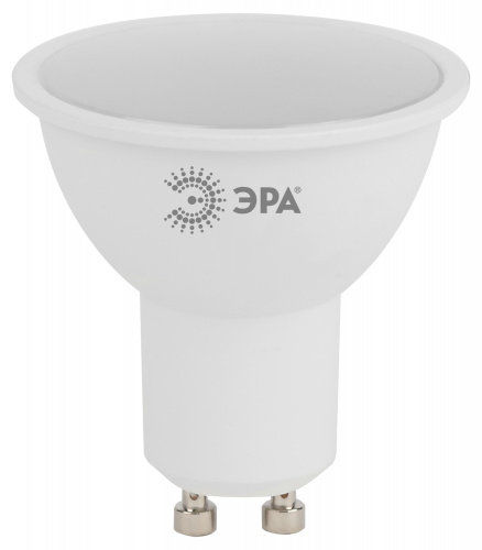 Лампа светодиодная ЭРА STD LED MR16-6W-840-GU10 GU10 6 Вт софит нейтральный белый свет (1/100) фото 3