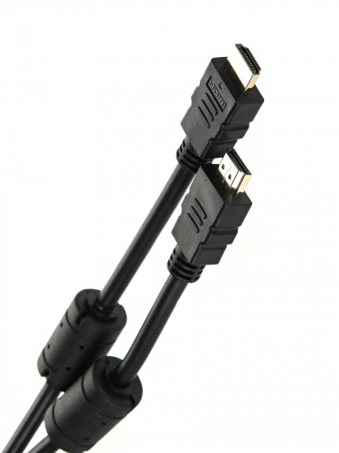 Кабель Aopen HDMI 19M/M ver 2.0, 3М, 2 фильтра (1/30) (ACG711D-3M)