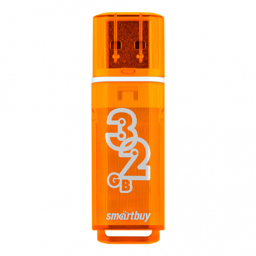 Флеш-накопитель USB  32GB  Smart Buy  Glossy  оранжевый (SB32GBGS-Or)