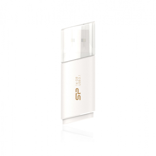 Флеш-накопитель USB 3.0  16GB  Silicon Power  Blaze B06  белый (SP016GBUF3B06V1W)