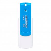 Флеш-накопитель USB 3.0  8GB  Smart Buy  Diamond  синий (SB8GBDB-3)