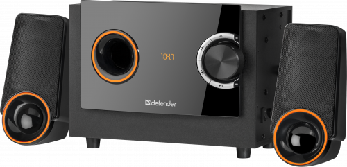Акустическая система DEFENDER 2.1 X362, черный, 36Вт, BT/FM/MP3/SD/USB/LED/RC (1/4) (65362) фото 2