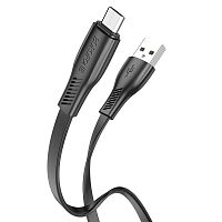 Кабель USB - микро USB Borofone BX85 Auspicious, 1.0м, 2.4A, цвет: чёрный (1/360) (6974443387094)