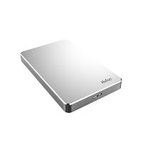 Внешний HDD  Netac  2 TB K330 серебро, 2.5", USB 3.0 (NT05K330N-002T-30SL)