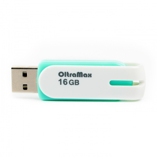 Флеш-накопитель USB  16GB  OltraMax  220  светло зелёный (OM-16GB-220-Light Gr) фото 2