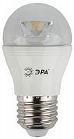 Лампа светодиодная ЭРА STD LED P45-7W-827-E27-Clear E27 / Е27 7Вт шар теплый белый свет (1/60) (Б0017243)