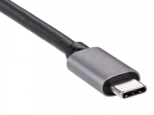 Aдаптер USB 3.1 Type-Cm --> HDMI A(f) , 4K@60Hz, PD charging, Alum Shell, VCOM <CU452A>  (1/150) фото 5