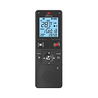 Диктофон RITMIX RR-820 16Gb Black, 4 реж.записи-HQ,SP,LP,NC,форм.зап.WAV,FM радио,разъем для внеш.микр.(в компл),чехол (1/20) (80002750)