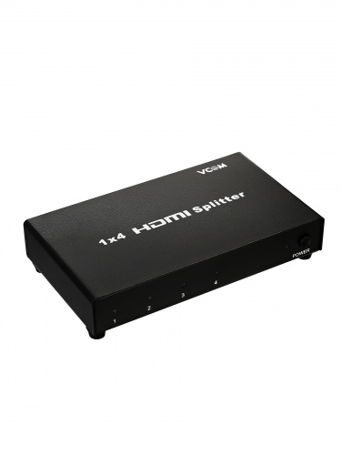 Разветвитель HDMI Spliitter 1=>4 3D Full-HD 1.4v, каскадируемый VCOM <VDS8044D/DD414A>  (1/10) (DD414A/VDS8044D) фото 2