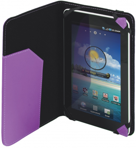 Чехол DEFENDER для планшета Booky (purple) uni 10.1", фиолетовый, кожзам (1/20) фото 6