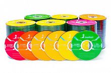 Диск ST DVD+R 4.7 GB 16x Neon 6 color x SP-100 (600) (ST000216)