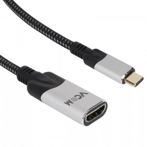 Aдаптер USB 3.1 Type-Cm --> HDMI A(f) 8K@60Hz, 0.15m ,Alum ,VCOM <CU423MV-8K> (1/150) фото 3