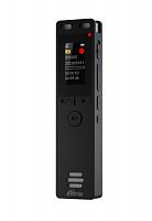 Диктофон RITMIX RR-155 16Gb Black, 16Гб, дисплей, FM-радио, WAV, MP3, стереозапись, разъёмы: USB - Type-C, черный (1/20) (80003340)