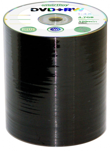 Диск Smartbuy DVD+RW 4,7GB 4x SP-100 (600) (SB000064)