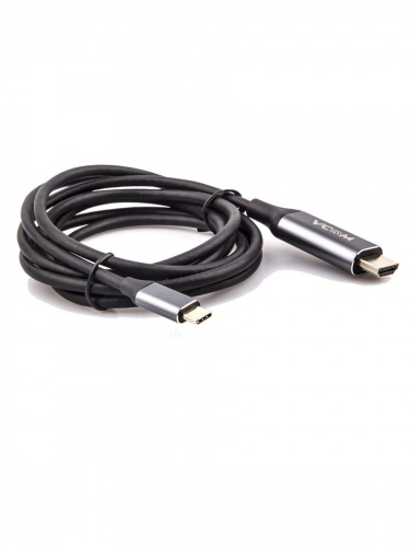 Кабель-адаптер USB 3.1 Type-Cm --> HDMI A(m) 4K@60Hz, 1.8m ,Aluminium Shell,VCOM <CU423MC-1.8M> (1/75) фото 5