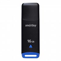 Флеш-накопитель USB  16GB  Smart Buy  Easy   чёрный (SB016GBEK)