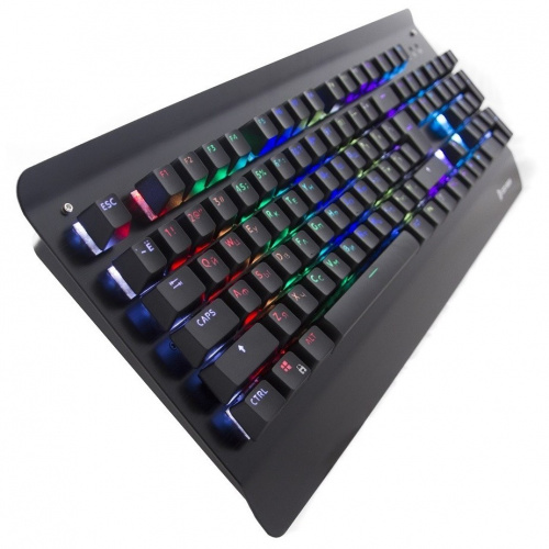 Клавиатура проводная игровая QCyber Zadiak, механическая, металлический корпус, usb, черная  (QC-03-007DV01) фото 2