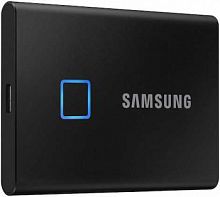 Внешний SSD  Samsung  1 TB  T7 Touch, чёрный, 1.8", USB Type-C, USB 3.1 (MU-PC1T0K/WW)