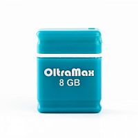 Флеш-накопитель USB  8GB  OltraMax   50  тёмно голубой (OM-8GB-50-Dark Cyan)