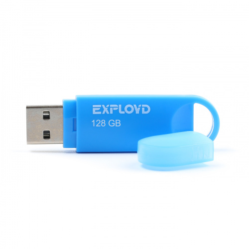 Флеш-накопитель USB  128GB  Exployd  570  синий (EX-128GB-570-Blue) фото 2