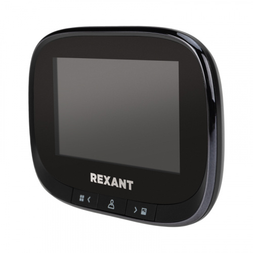 Видеоглазок дверной REXANT (DV-115) с цветным LCD-дисплеем 4.3" с функцией записи фото/видео по движению, встроенный звонок, ночной режим работы (1/20 (45-1115) фото 4