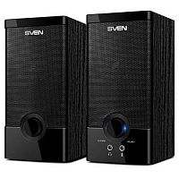 Колонки SVEN SPS-603, чёрный, акустическая система 2.0, USB, мощность 2x3 Вт(RMS) (SV-015183)