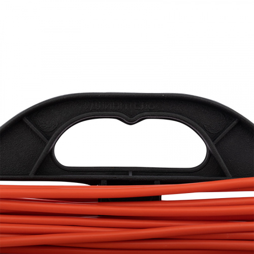 Удлинитель-шнур на рамке PROconnect ПВС 2х0.75, 30 м, б/з, 6 А, 1300 Вт, IP20, оранжевый (Сделано в России) (1/10) фото 4