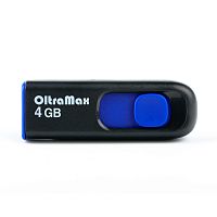 Флеш-накопитель USB  4GB  OltraMax  250 синий (OM-4GB-250-Blue)