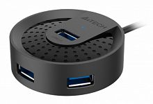 Разветвитель USB 3.0 A4Tech HUB-30C 4порт, черный (1/60)