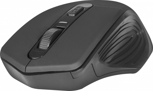 Беспроводная мышь DEFENDER Datum MB-345, 4 кнопки, 800-1600 dpi, USB, черный (1/40) (52345) фото 6