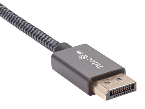 Кабель DisplayPort M-> HDMI M 4K@60Hz 1.8m Telecom,оплетка (TA561M-1.8M) (1/60) фото 7