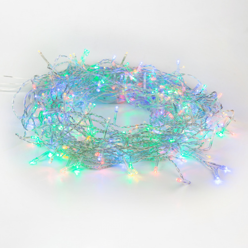 Гирлянда NEON-NIGHT "Твинкл Лайт" 6 м, прозрачный ПВХ, 40 LED, цвет МУЛЬТИКОЛОР (1/96) (303-179) фото 5