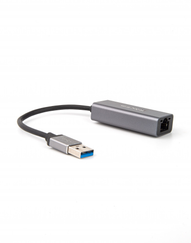 Кабель-переходник USB 3.0 (Am) --> LAN RJ-45 Ethernet 1000 Mbps, Aluminum Shell,Telecom <TU312M> (1/240)