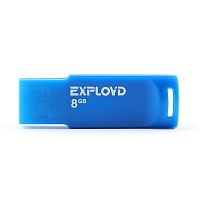 Флеш-накопитель USB  8GB  Exployd  560  синий (EX-8GB-560-Blue)