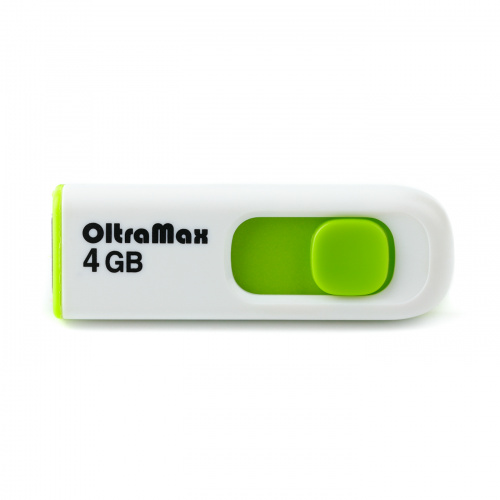 Флеш-накопитель USB  4GB  OltraMax  250  зелёный (OM-4GB-250-Green)