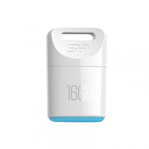 Флеш-накопитель USB  16GB  Silicon Power  Touch T06  белый (SP016GBUF2T06V1W)