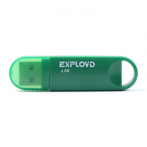 Флеш-накопитель USB  4GB  Exployd  570  зелёный (EX-4GB-570-Green)