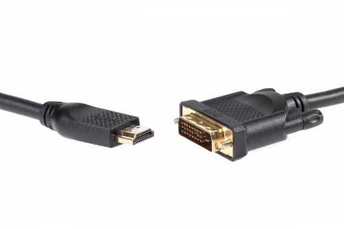 Кабель HDMI AM/DVI(24+1)M, 7.5м, CU, 1080P@60Hz, 2F, VCOM <CG484GD-7.5M> (1/25) фото 3